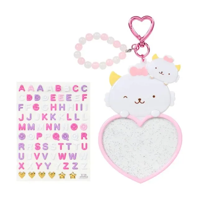 Hello Kitty Sanrio Character Award Powerroo nøkkelring med klistremerker