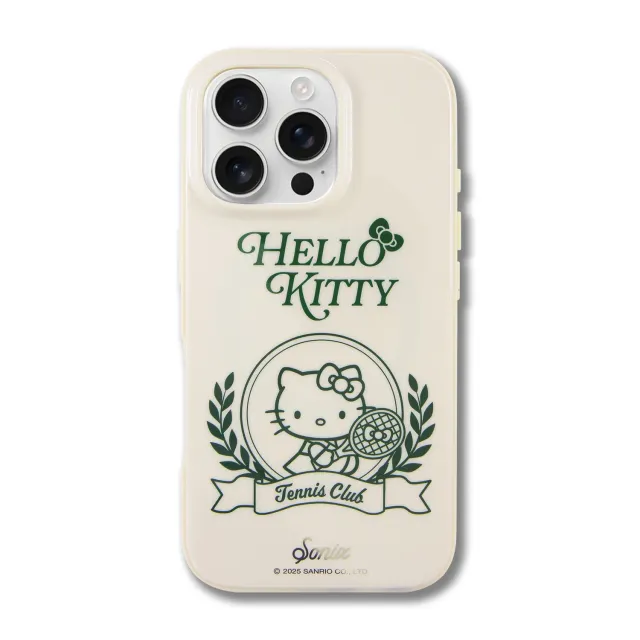 Hello Kitty x Sonix Tennis Club iPhone 16 Pro-deksel beige MagSafe