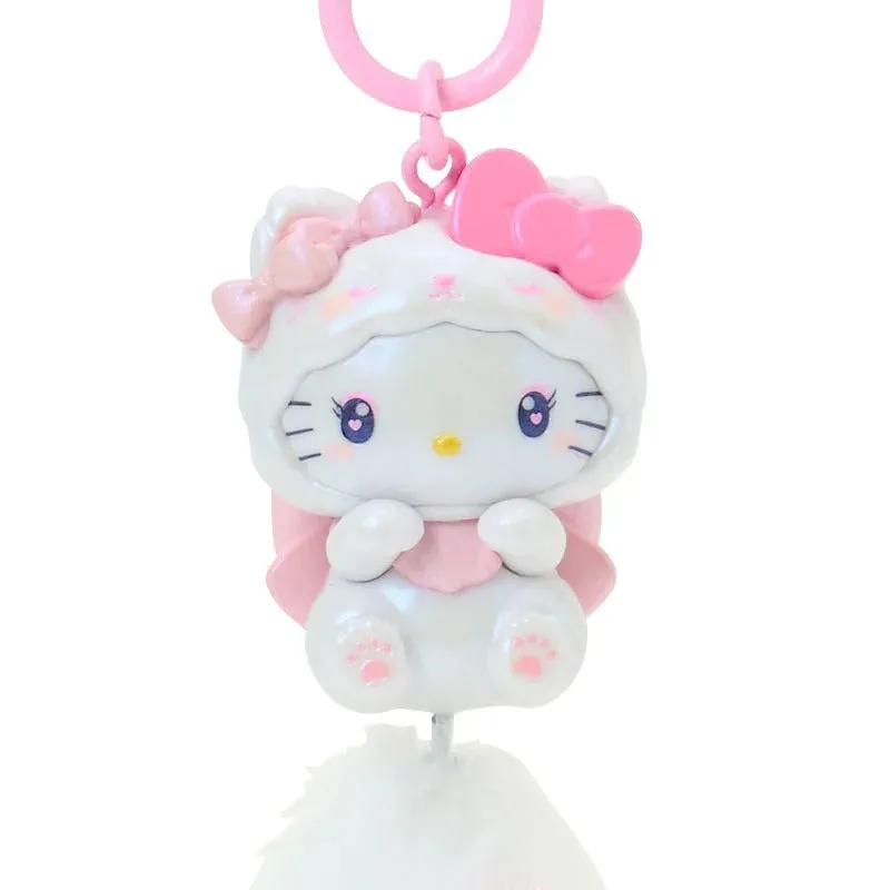 Hello Kitty Milky Kitten Series bag charm plysj 10 cm