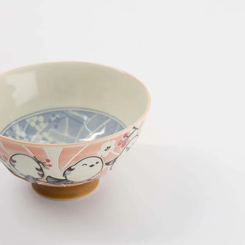 Neo Tokyo Japanese Porcelain Bowl Snow Fairy Pink 300 ml porselen