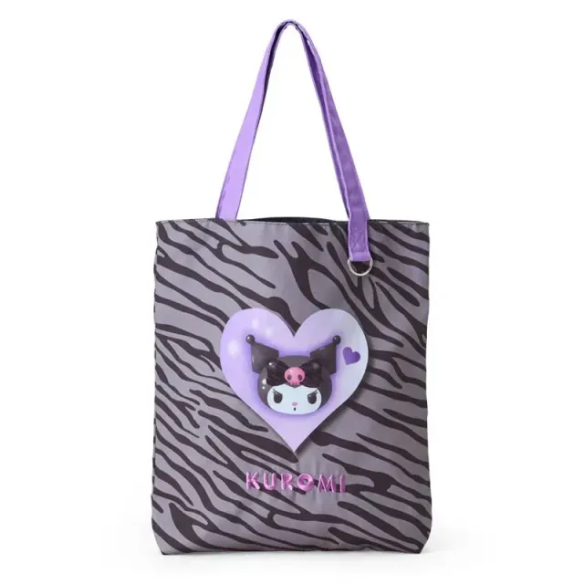 Hello Kitty Animal Print Monochrome Kuromi handlenett dyreprint