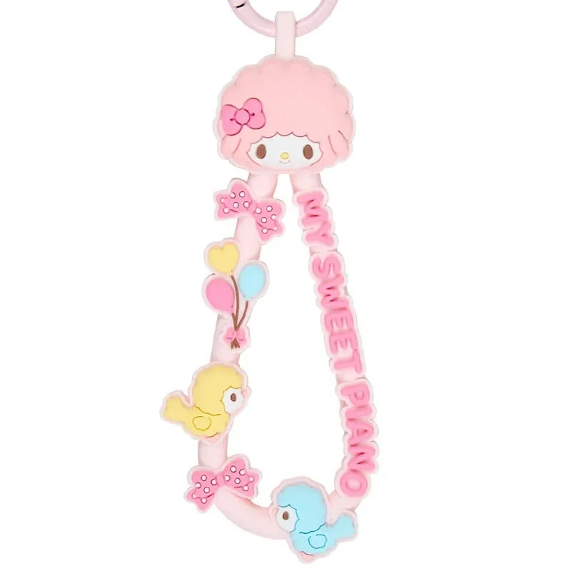 Hello Kitty Sanrio Character Award Series My Sweet Piano Carabiner Keychain nøkkelring