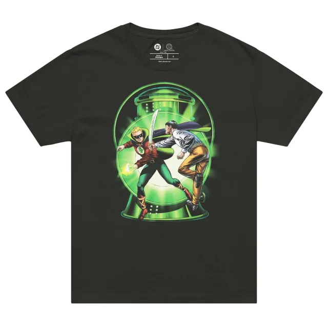 Green Lantern Alan Scott T-skjorte oversized vintagevasket