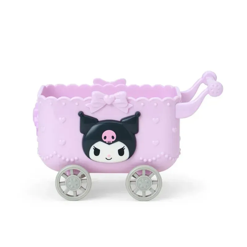 Hello Kitty Kuromi Mini Accessory Cart oppbevaringsvogn