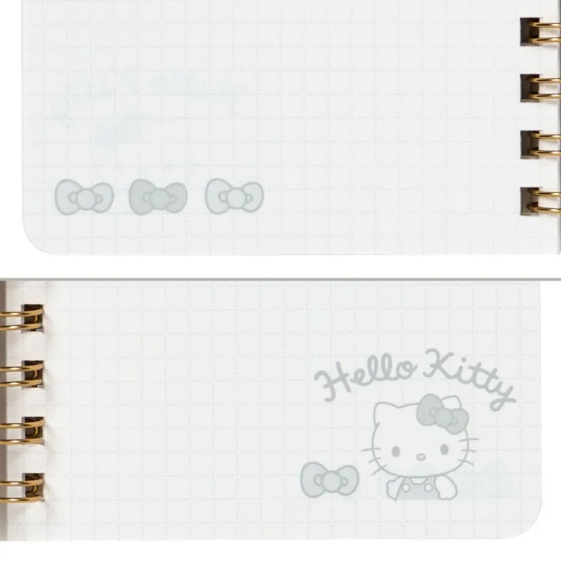 Hello Kitty Slim spiralnotatbok med strikk 60 ark