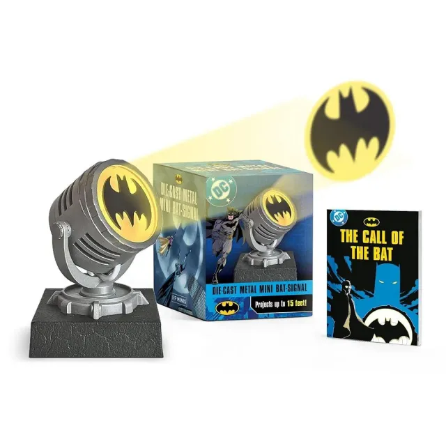 Batman Die-Cast Metal Mini Bat-Signal lampe 7,6 cm