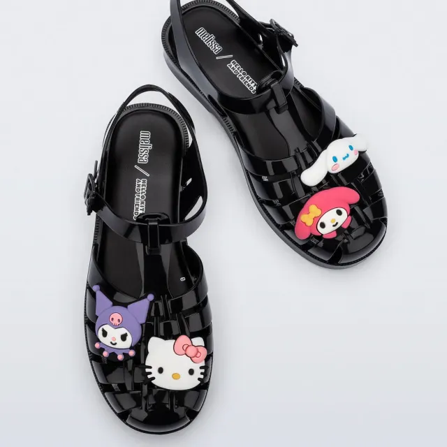 Hello Kitty and Friends Melissa Possession gelésandaler Black str. 5–10