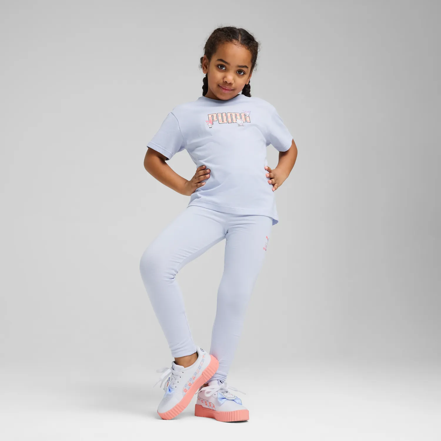Hello Kitty and Friends x PUMA Kids Relaxed Graphic Tee T-skjorte Cool Weather
