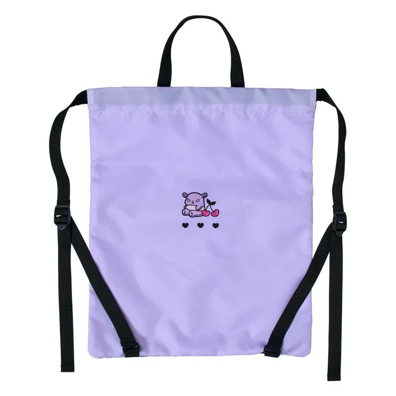 Hello Kitty Kuromi Kids Drawstring Backpack gympose barn