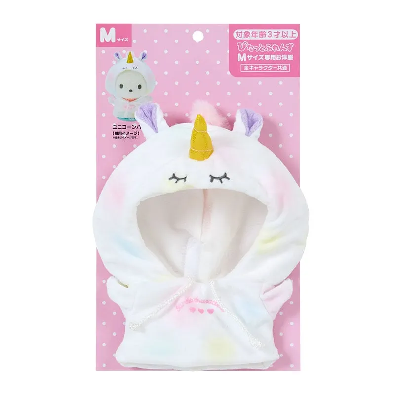 Hello Kitty Pitatto Friends Plush Unicorn Hoodie kosedyrklær medium