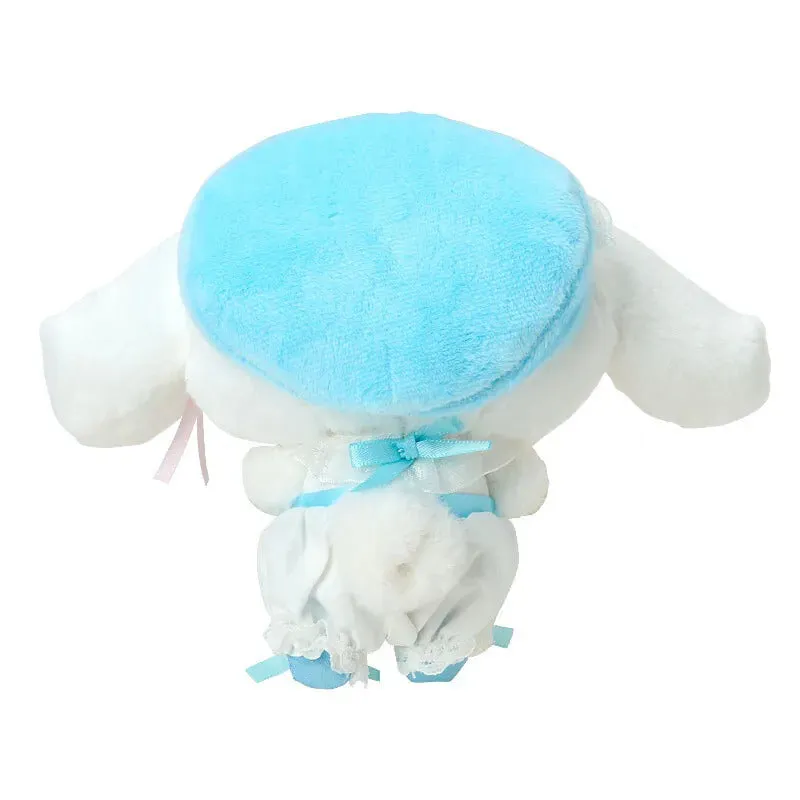 Hello Kitty Lace and Frills Cinnamoroll Plush Mascot nøkkelring