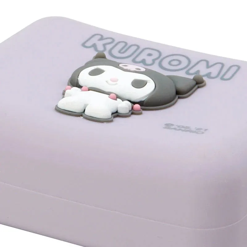 Hello Kitty Kuromi Mini silikonpung med karabinkrok