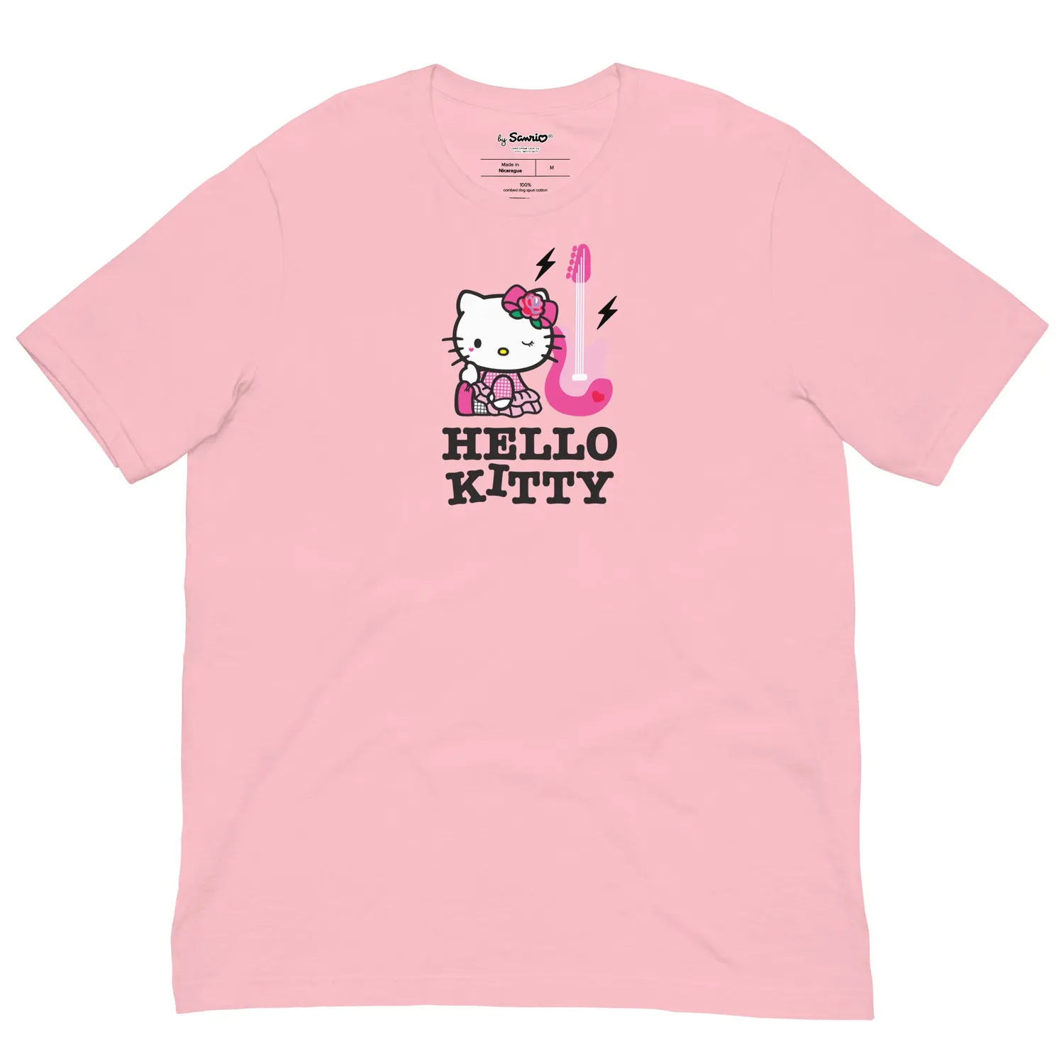 Hello Kitty Rock On T-skjorte svart