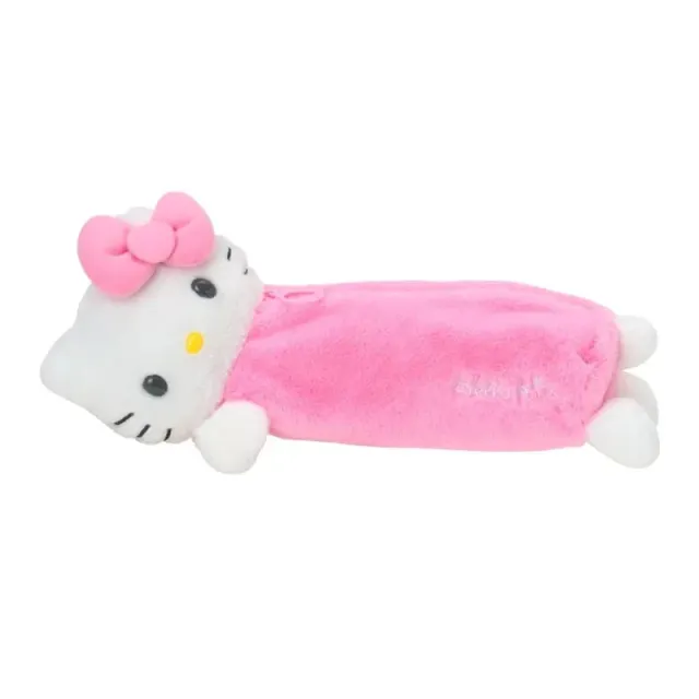 Hello Kitty Plush Pal Pencil Case Side Pose plysjpennal 29 cm