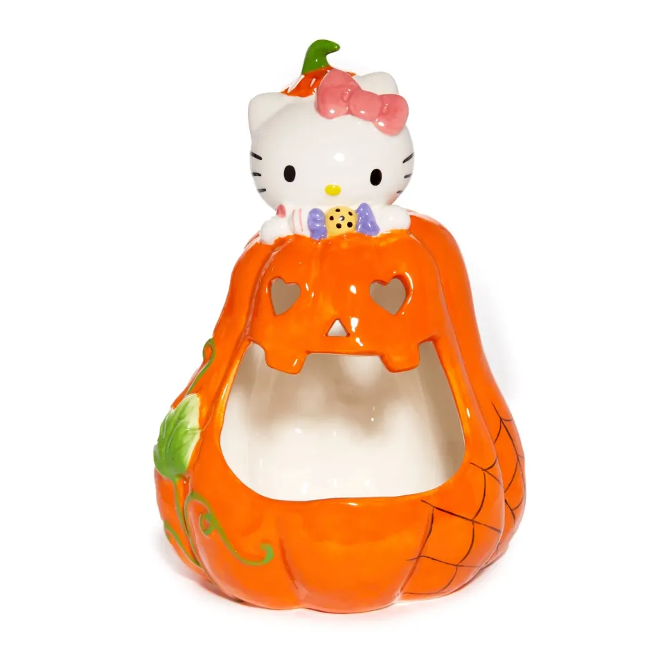 Hello Kitty Big Mouth Pumpkin keramisk godteskål Halloween