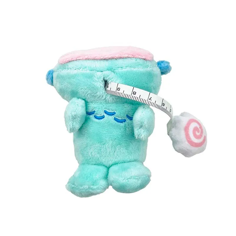 Hello Kitty Hangyodon målebånd-nøkkelring i plysj