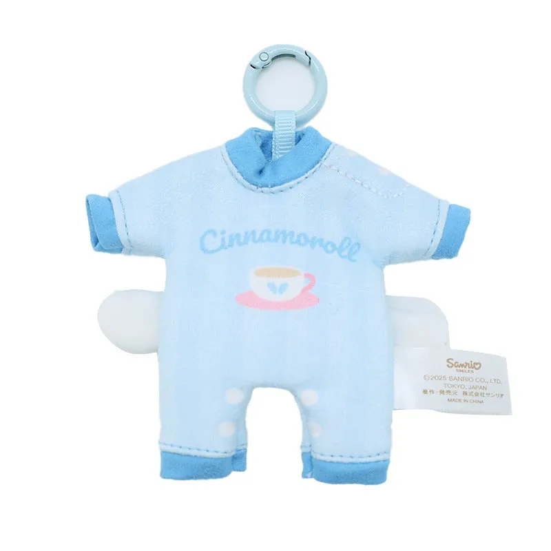 Hello Kitty Cinnamoroll Baby Series Onesie Bag Charm nøkkelring
