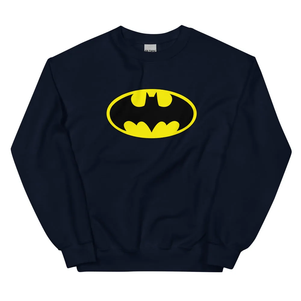 Batman Batman Logo Crewneck Sweatshirt genser svart