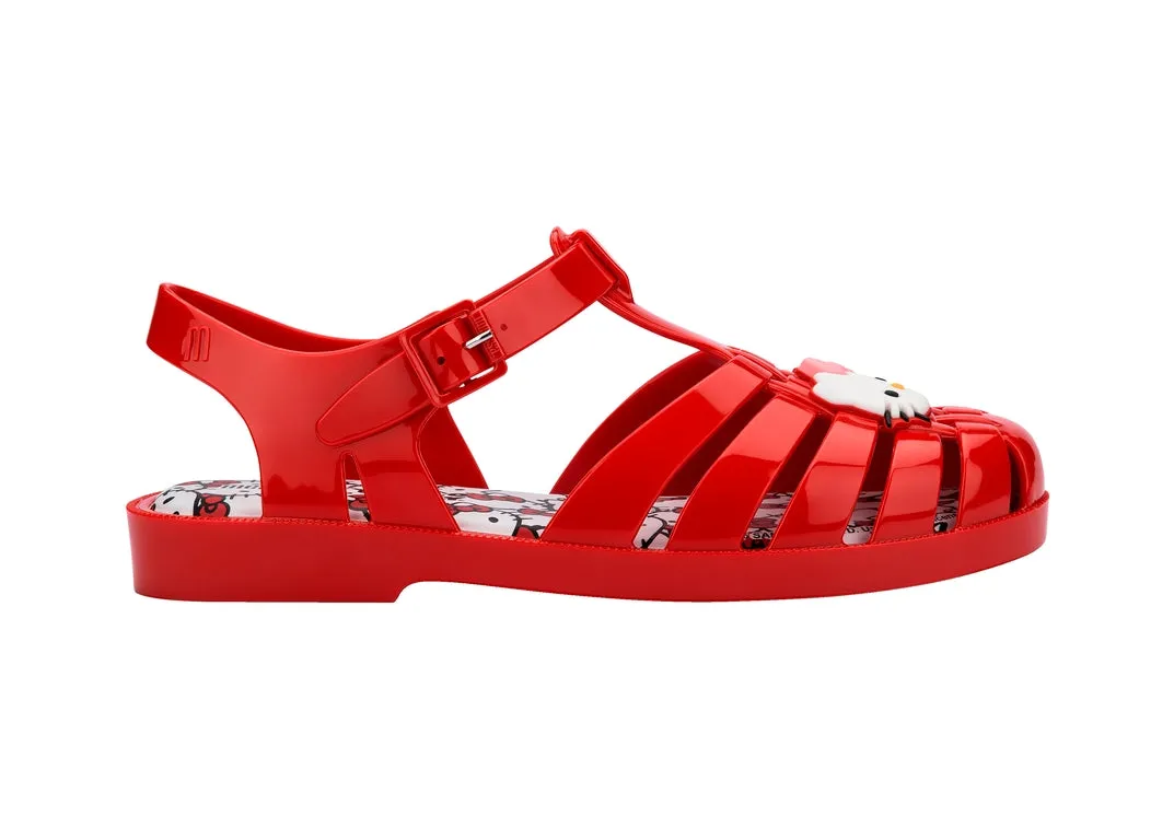 Hello Kitty Melissa Possession sandaler rød PVC