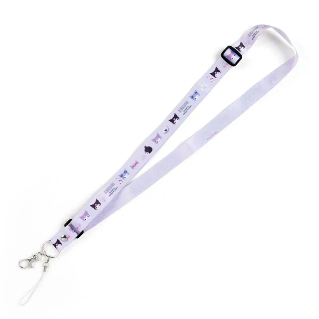 Hello Kitty Kuromi Friendship Lanyard nøkkelbånd justerbart