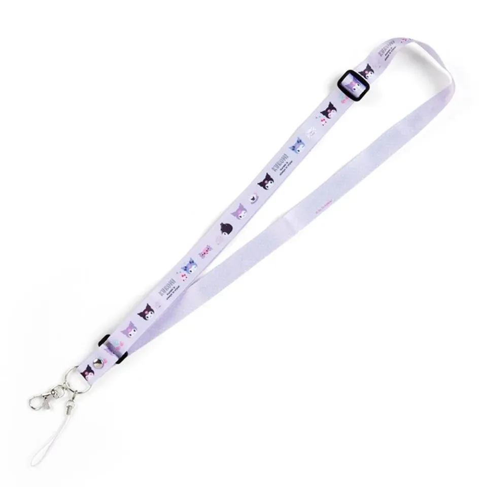Hello Kitty Kuromi Friendship Lanyard nøkkelbånd justerbart