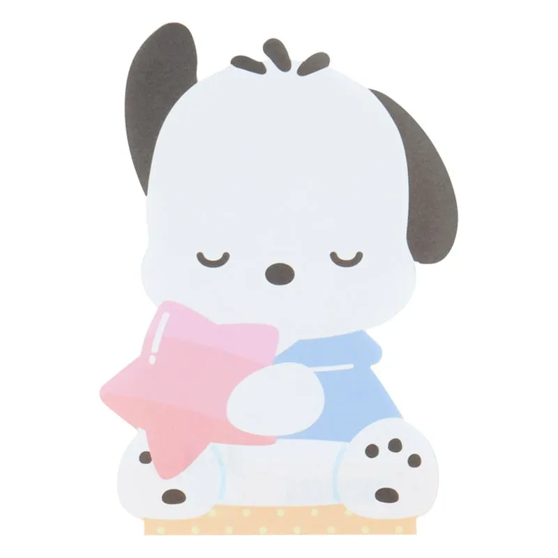 Hello Kitty Pochacco Expressions Die-cut Memo Pad memoblokk 84 ark