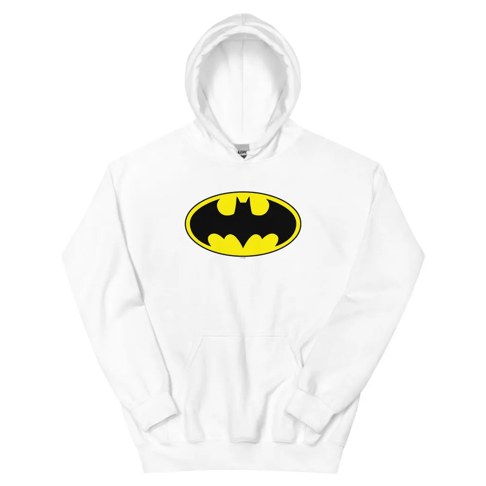 Batman Batman Logo Hoodie hettegenser svart myk bomullsblanding