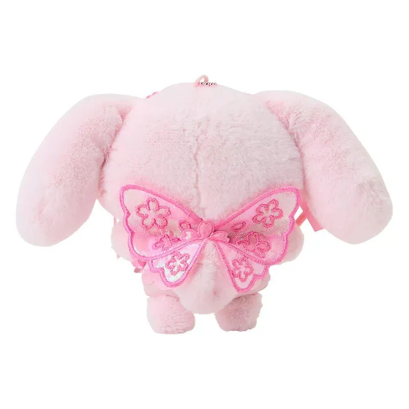Hello Kitty Cherry Blossom Fairies Cinnamoroll Plush Mascot nøkkelring