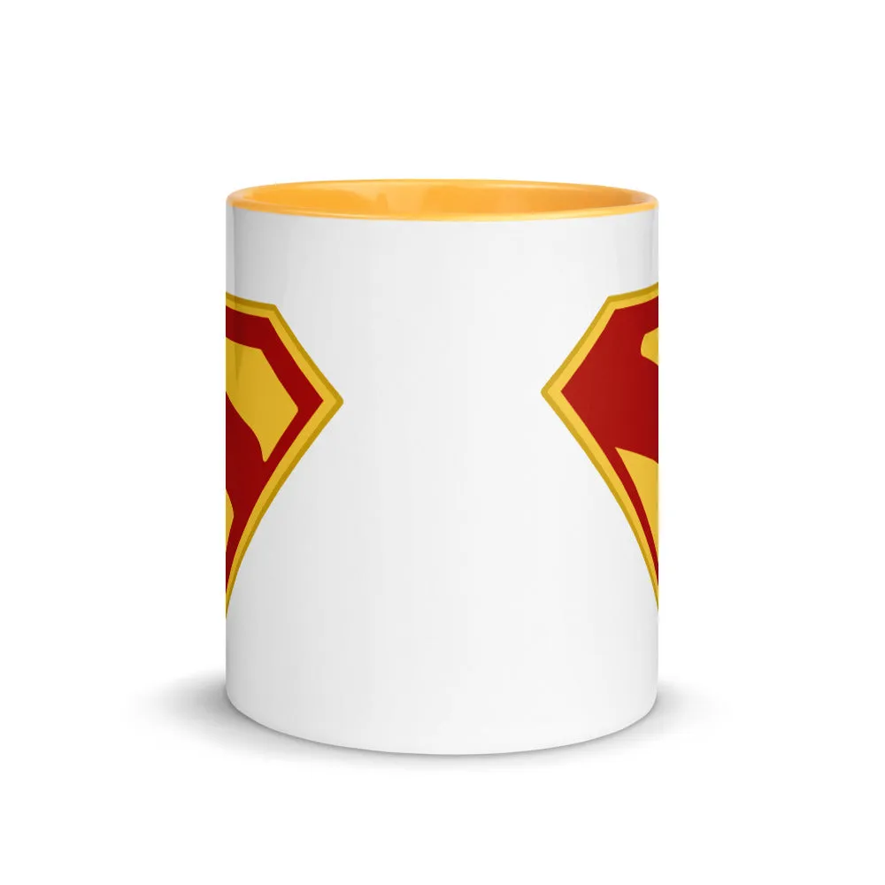 Batman Superman 2025-filmen S-Shield krus 11 oz rød blå gul