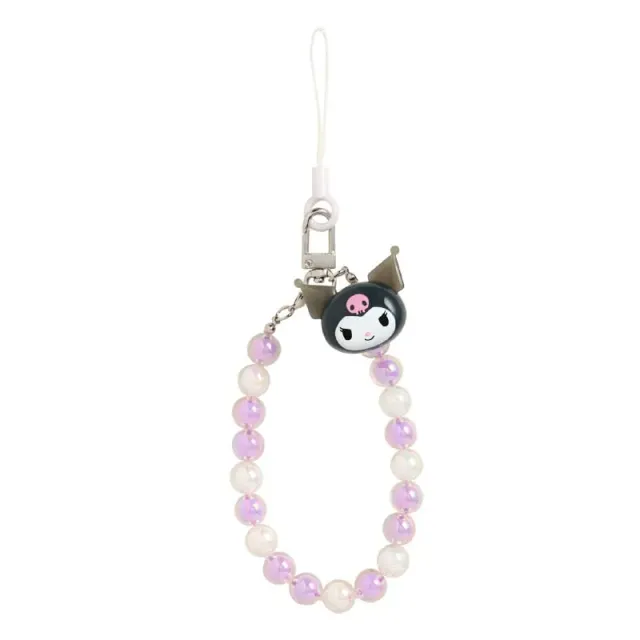 Hello Kitty Kuromi Beaded Smartphone Charm mobilanheng