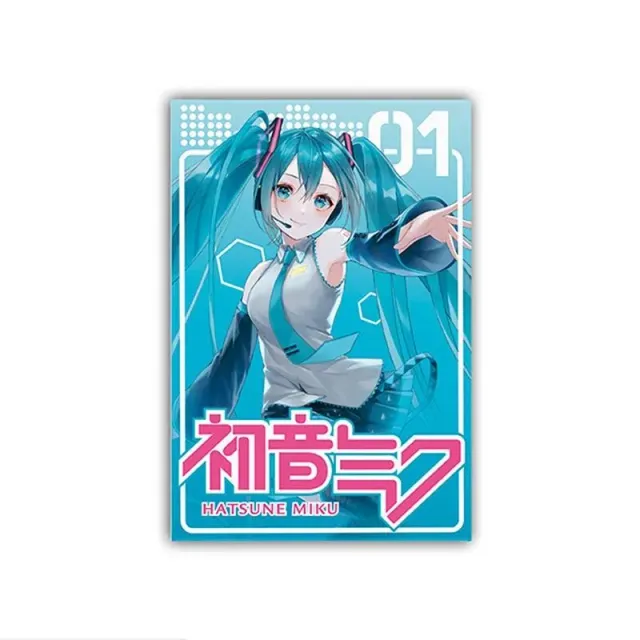 Neo Tokyo Vocaloid Hatsune Miku Wink Standard magnet 5,5 × 8 cm