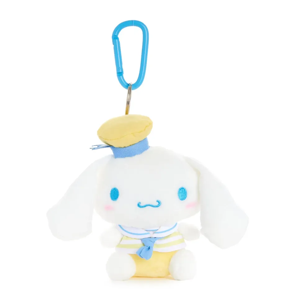 Hello Kitty Cinnamoroll Plush Mascot Keychain Pastel Sailor plysjnøkkelring