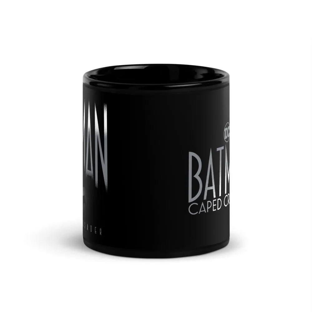 Batman: Caped Crusader krus 11 oz svart blank keramikk