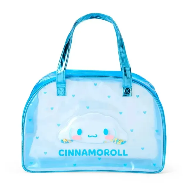 Hello Kitty Cinnamoroll Clear Handbag Hearts veske gjennomsiktig
