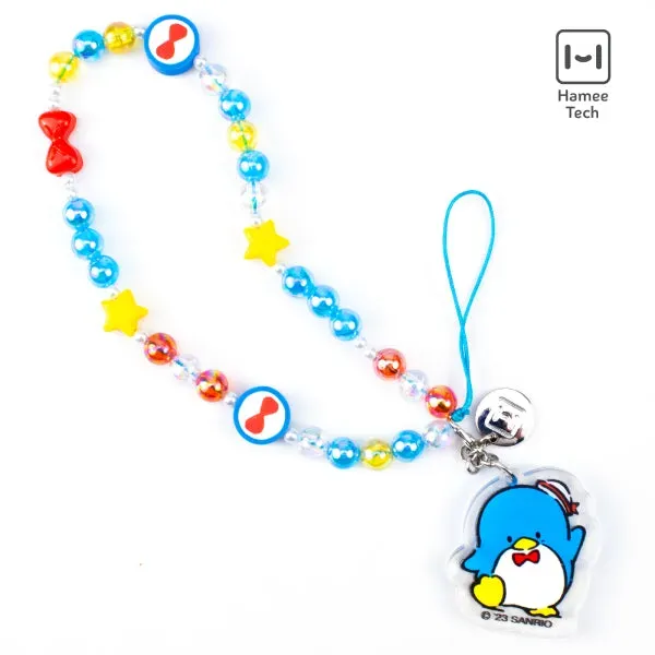Tuxedosam Beaded Charm Mobile Phone Wrist Strap mobilrem