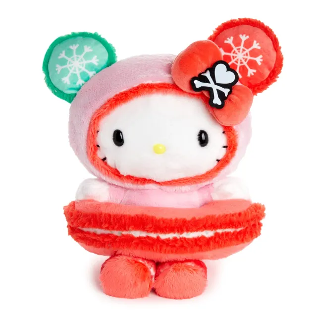 Hello Kitty x tokidoki Holiday Macaron bamse 8 tommer – høytidsdesign