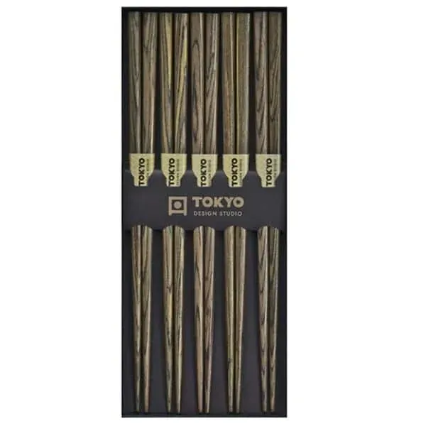 Neo Tokyo Chopsticks Pale Wood spisepinner 5 par bambus
