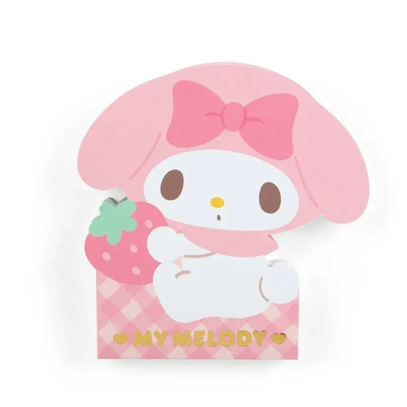 Hello Kitty My Melody utskåret notatblokk 84 ark