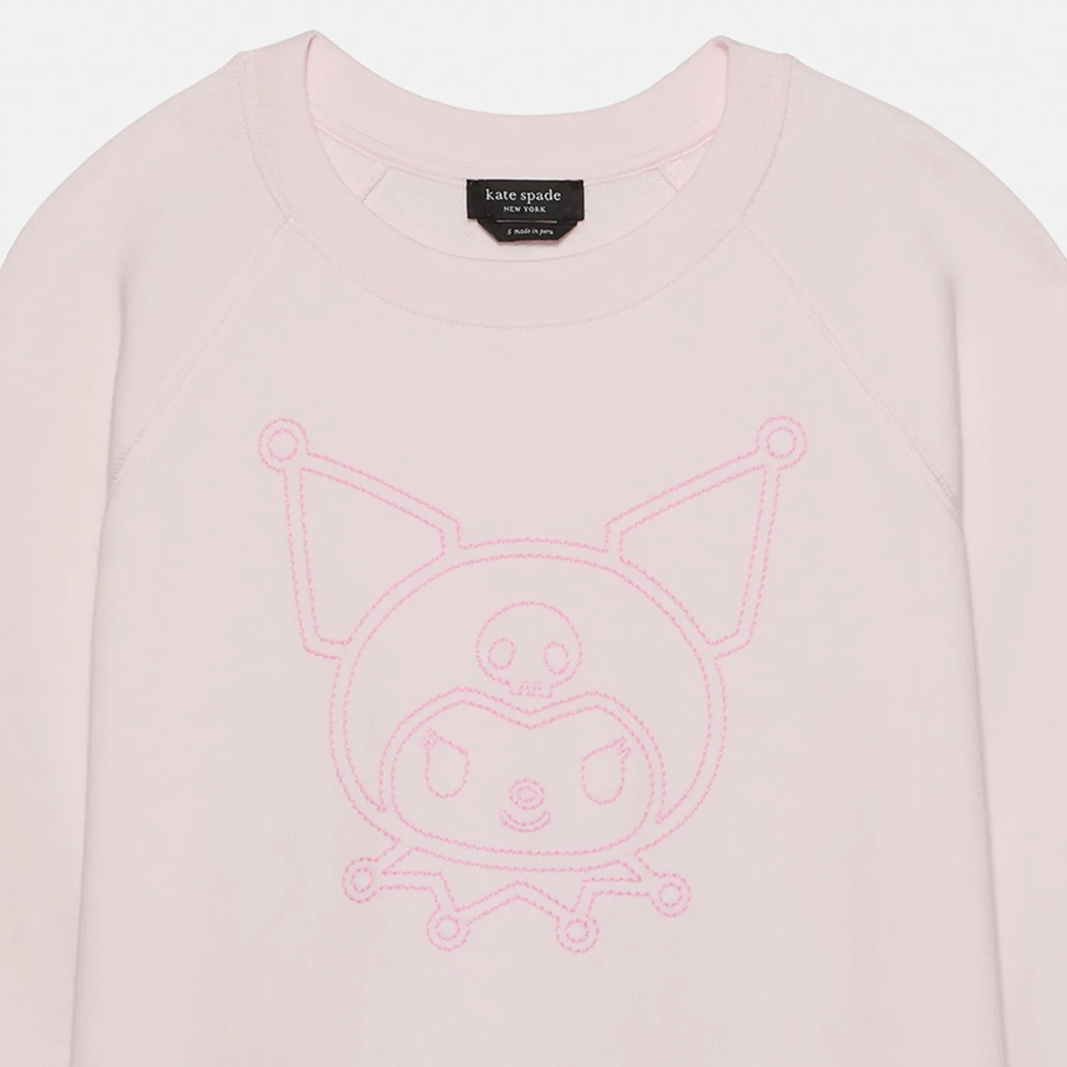 Kuromi x Kate Spade New York sweatshirt Powdered Sugar bomull