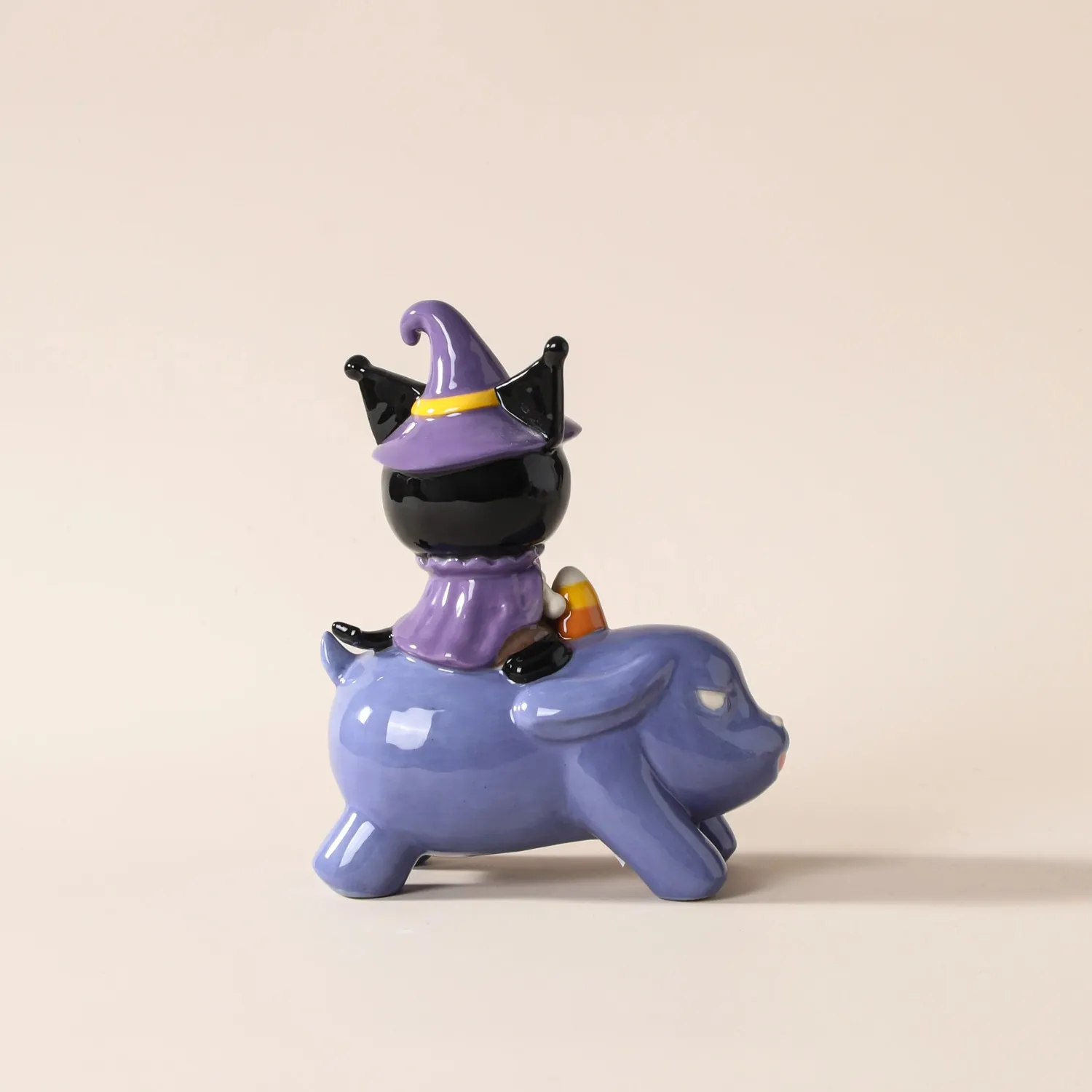 Hello Kitty Kuromi & Baku keramikkfigur Halloween