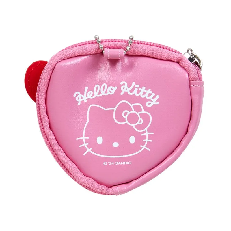 Hello Kitty Big Heart mini-pung med pin