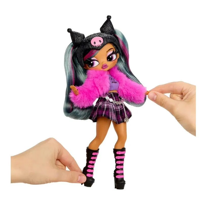 Hello Kitty Kuromi x LOL Surprise OMG Loves Hello Kitty and Friends Fashion Doll motedukke