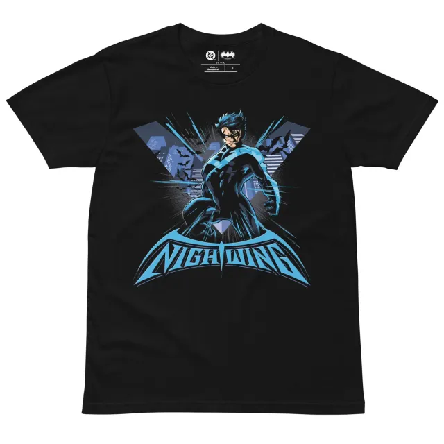 Batman NIGHTWING Knight over Blüdhaven T-skjorte