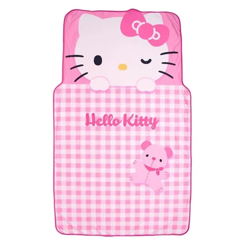 Hello Kitty Naptime Friends pledd 37 × 62 tommer kjølig stoff