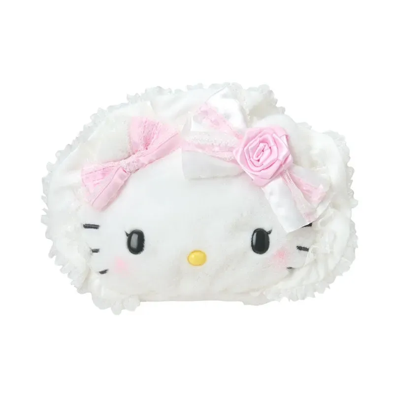 Hello Kitty Lace and Frills Series Plush Zipper Pouch sminkepung
