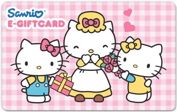 Hello Kitty Sanrio Online Mother's Day e-Gift Card digitalt gavekort $25