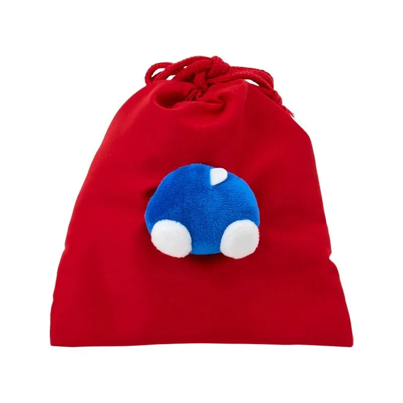 Hello Kitty Face Plush snørepung – plysj til småting