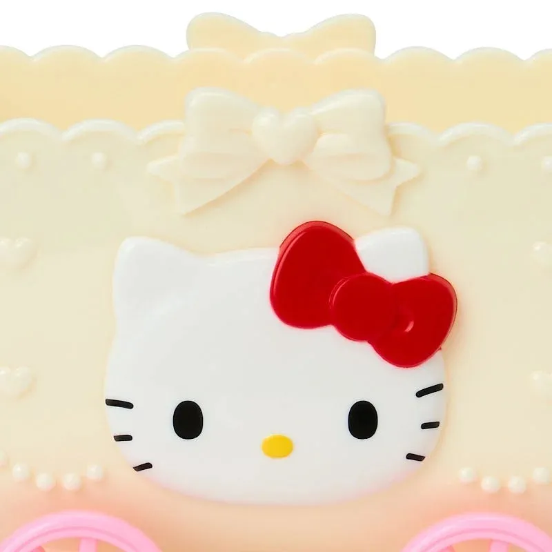 Hello Kitty Mini Accessory Cart oppbevaringsvogn kompakt