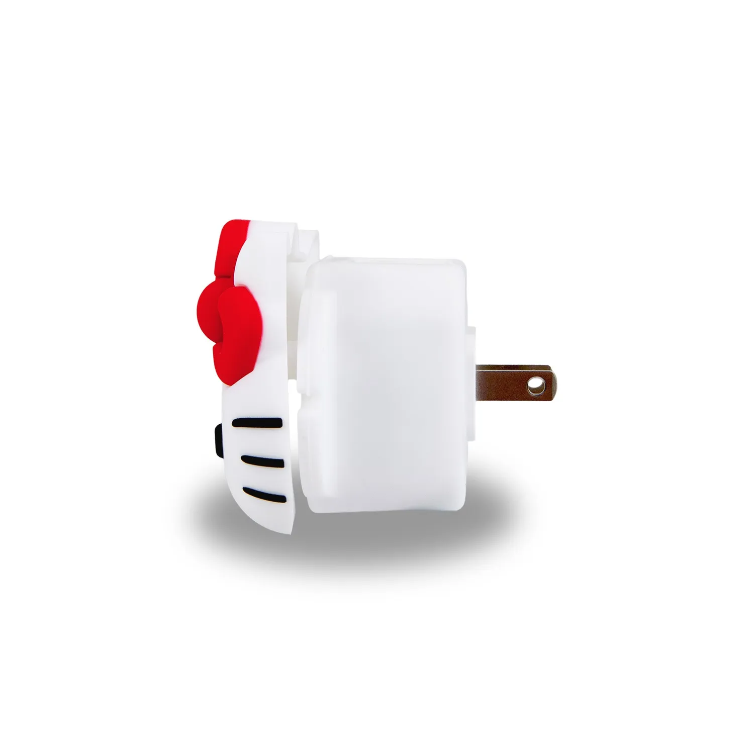 Hello Kitty x Sonix 3D silikon vegglader med USB-A og USB-C