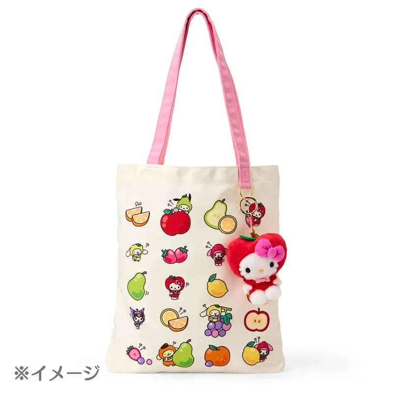Hello Kitty Sanrio Characters Tote Bag handlenett fruktserie